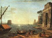 Claude Lorrain A Seaport USA oil painting reproduction